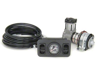 Ridetech Small OverLoad Style Compressor Kit Dual Switch - 30131600