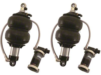 Ridetech TQ Series ShockWaves 3.2in Travel 6.5in dia Double Convoluted - 24330105