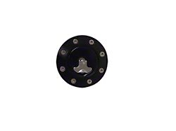 Ridetech Universal Locking Gas Cap Black Anodized - 81000036