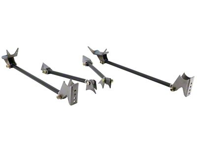 Ridetech Universal Weld-in Triangulated 4 Link Kit Polished Stainless - 18988099