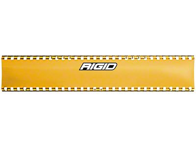 Rigid Industries 10in SR-Series Light Cover - Yellow - Trim - 105963