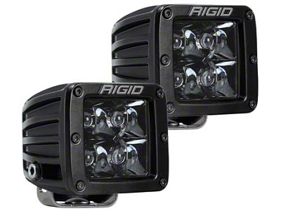 Rigid Industries D-Series Midnight Edition - Spot - Set of - 202213BLK