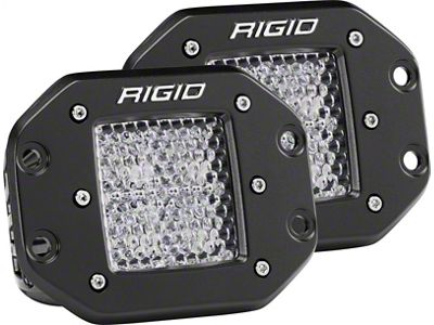 Rigid Industries Dually - Flush Mount - 60 Deg. Lens - 212513
