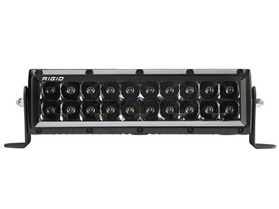 Rigid Industries 10-Inch E-Series Pro LED Light Bar; Spot Midnight Beam (Universal; Some Adaptation May Be Required)