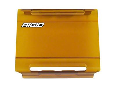 Rigid Industries 4in E-Series Light Cover - Yellow - 104933