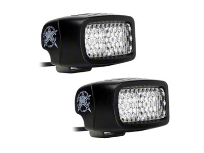 Rigid Industries SR-M Series Pro LED Backup Light Kit; Flood Diffused Beam (Universal; Some Adaptation May Be Required)