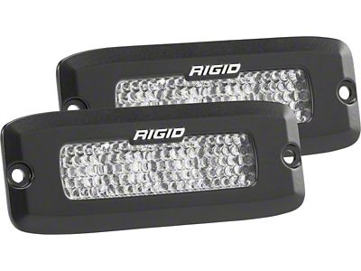Rigid Industries SR-Q Series Pro Flush Mount LED Lights; Flood Diffused Beam (Universal; Some Adaptation May Be Required)
