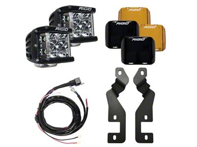 Rigid Industries 2021+ Ford Bronco Sport A-Pillar D-SS Series Side Shooter - 46710