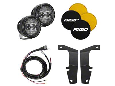 Rigid Industries 10-20 Toyota 4Runner A-Pillar Light Kit w/4in. 360-Series - 46704