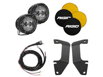 Rigid Industries 14-20 Toyota Tundra A-Pillar Light Kit w/4in. 360-Series - 46706