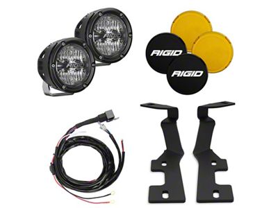 Rigid Industries 2019+ Dodge RAM 1500/TRX A-Pillar Light Kit Incl. - 46718