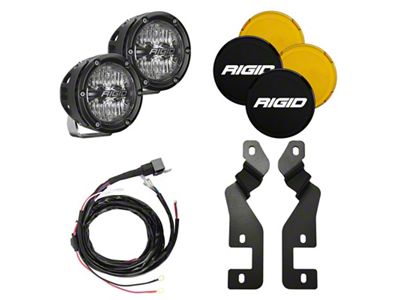 Rigid Industries 2021 Ford Bronco A-Pillar Light Mount Kit Incl. - 46711