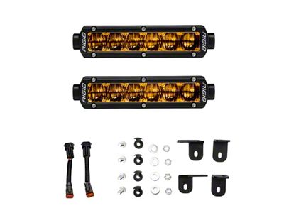 Rigid Industries 2022+ Toyota Tundra 6in SR-Series Selective Yellow Fog - 37201