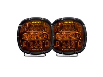 Rigid Industries Adapt XP LED Lights with Amber PRO Lens (Universal; Some Adaptation May Be Required)