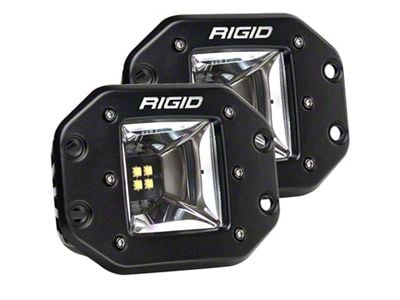 Rigid Industries Radiance+ Scene RGBW Flush Mount - Pair - 682153