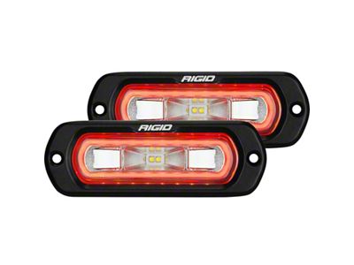 Rigid Industries SR-L Series Flush Mount LED Spreader Pair w/ - 53222