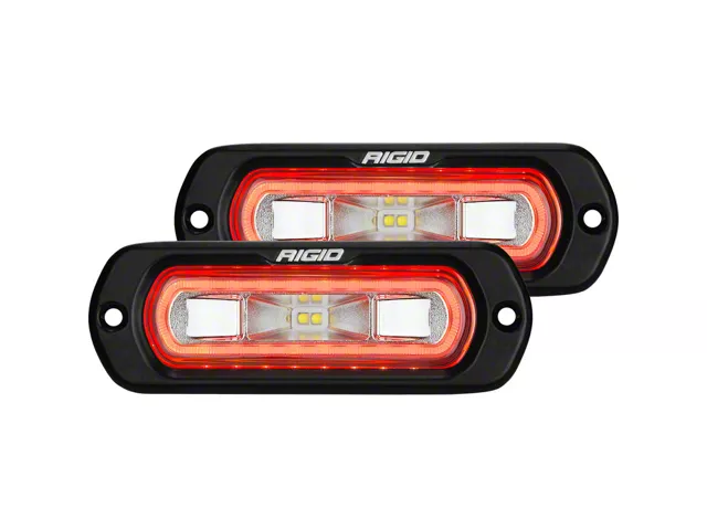 Rigid Industries 53122 SR-L Series Off-Road Spreader Pod Light – Compact LED Utility Light