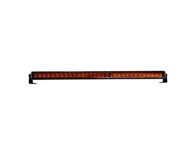 Rigid Industries 30-Inch SR-Series LED Light Bar with Amber PRO Lens; Spot Beam (Universal; Some Adaptation May Be Required)