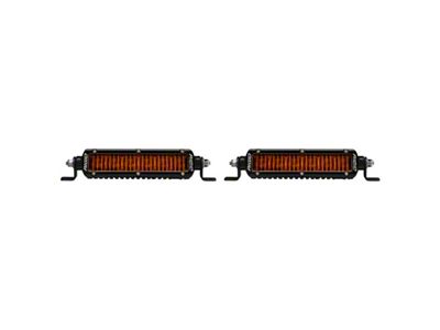 Rigid Industries SR-Series SAE 6in. w/ Amber PRO Lens Pair - 906705