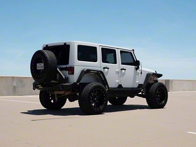 Road Armor 07-18 Jeep Wrangler JK Stealth Front Fender Flare - 507AFF0B