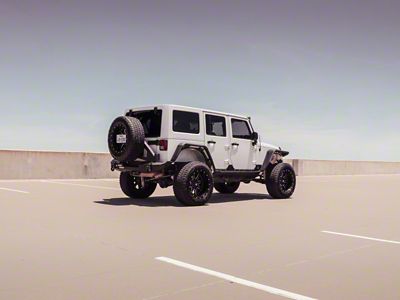 Road Armor 07-18 Jeep Wrangler JK Stealth Rear Bumper Mid - 5072R1B-TC