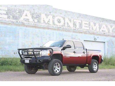Road Armor 08-13 Chevy 1500 Stealth Front Winch Bumper w/Titan - 37702B