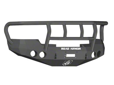 Road Armor 08-13 GMC 1500 Stealth Front Winch Bumper w/Titan - 37602B