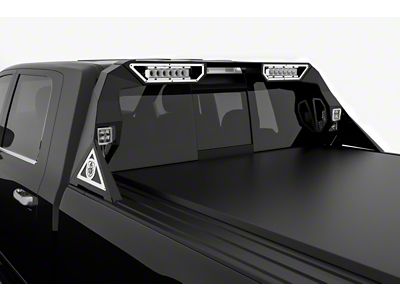Road Armor 10-19 Dodge 1500 iDentity Headache Rack w/Pods/Dual 10in - 4091DHRP-C2-MR