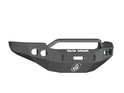 Road Armor 11-14 GMC 2500 Stealth Front Winch Bumper w/Pre-Runner - 38404B