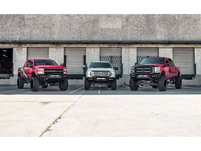 Road Armor 11-16 Ford F-250 SPARTAN Front Bumper Bolt-On Pre-Runner - 6112XFPRB