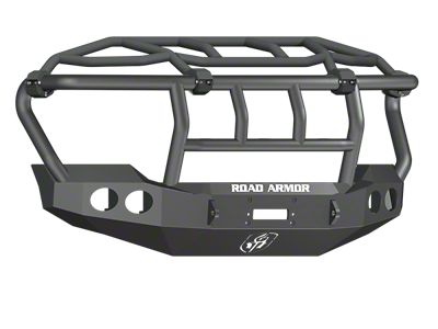 Road Armor 11-16 Ford F-250 Stealth Front Winch Bumper w/Intimidator - 611403B