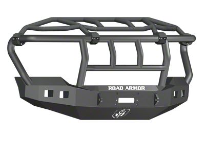 Road Armor 11-16 Ford F-250 Stealth Front Winch Bumper w/Intimidator - 611R3B