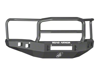 Road Armor 14-15 GMC 1500 Stealth Front Bumper w/Lonestar Guard - 214R5B-NW