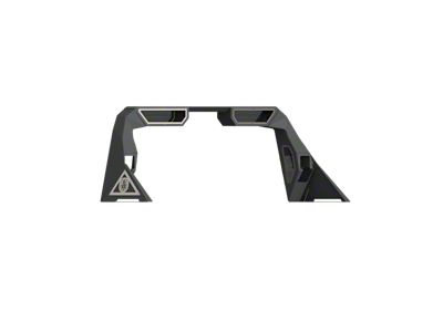Road Armor 14-18 Chevy 1500 Headache Rack w/Bedrail Pods/10in Center - 3141DHRP-C2-MR