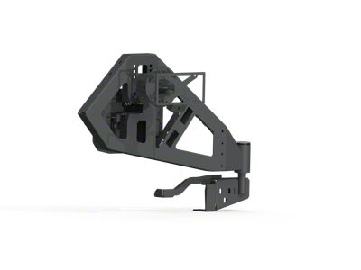 Road Armor 18-20 Jeep Wrangler JL Stealth Rear Tire Carrier - 518RTC0B