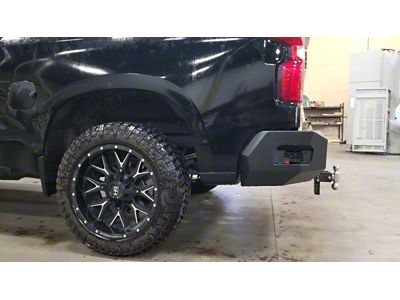 Road Armor 19-20 Chevy 1500 SPARTAN Rear Bumper - Tex - 3191XR0B