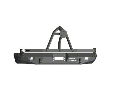 Road Armor 99-07 Ford Excursion Stealth Rear Winch Bumper w/Tire - 61208B