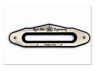 Rock-Slide Engineering All Synthetic Winch Lines Aluminum Fairlead - RSEFL