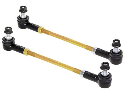 RockJock Adjustable Sway Bar End Link Kit 10 1/2in Long