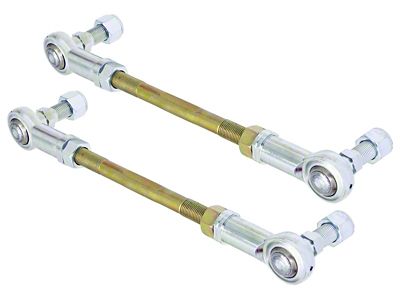 RockJock Adjustable Sway Bar End Link Kit 6 1/2in Long - CE-99002RD3