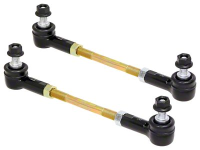 RockJock Adjustable Sway Bar End Link Kit 6 1/2in Long - RJ-203003-101