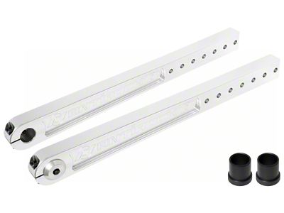 RockJock Antirock Aluminum PreRunner Arms 21in-27in Long C-C 35 Spline - RJ-202005-101