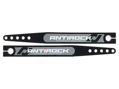 RockJock Antirock Fabricated Steel Sway Bar Arms 17in Long 15.195in - RJ-202007-101