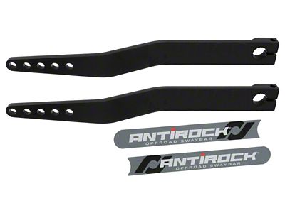RockJock Antirock Fabricated Steel Sway Bar Arms 19.25in Long 1.7in - RJ-202009-101