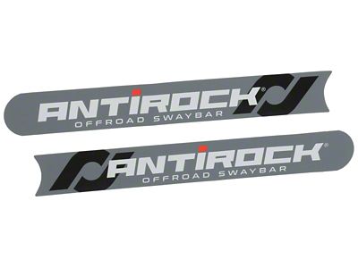 RockJock Antirock Sway Bar Arm Stickers for Bent Arms Pair - RJ-720301-101