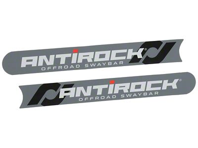 RockJock Antirock Sway Bar Arm Stickers for Flat Arms Pair - RJ-720300-101