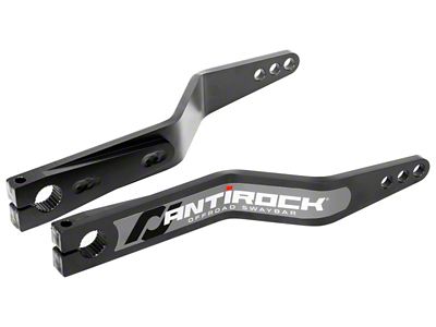 RockJock Antirock Sway Bar Kit Universal 15in Long Bent Steel - RJ-282101-101