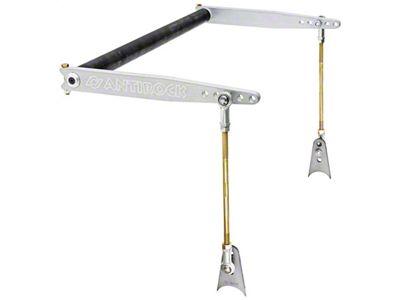 RockJock Antirock Sway Bar Kit Universal 45in Bar 18in Aluminum