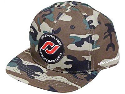 RockJock Camo Hat w/ round Patch Adjustable