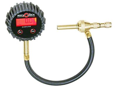 RockJock EZ-Tire Deflator Pro Digital Beadlock Friendly w/ Storage Case - RJ-9029PRO